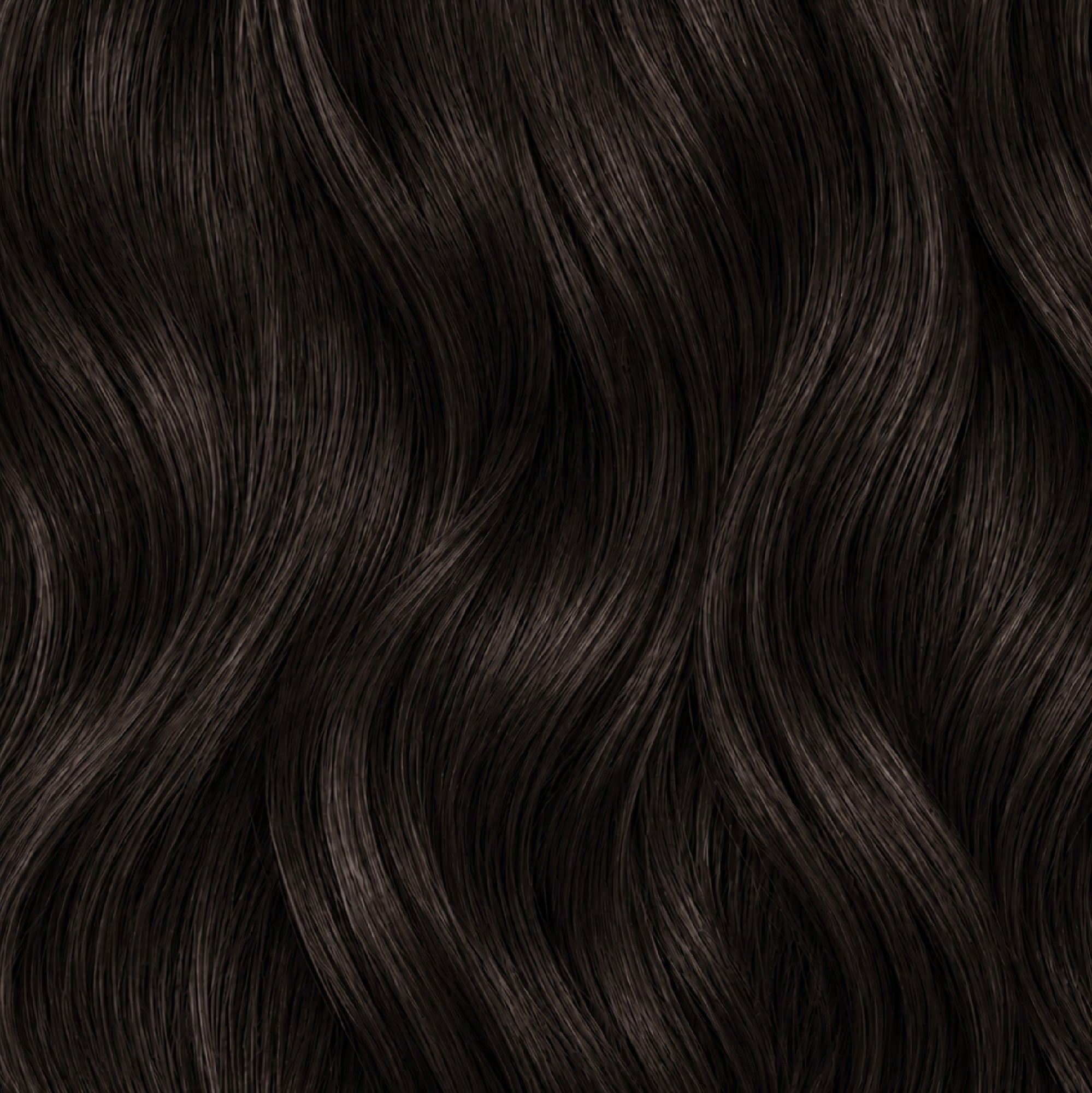V-Shaped Aura Waves - Natural Black Brown - 1