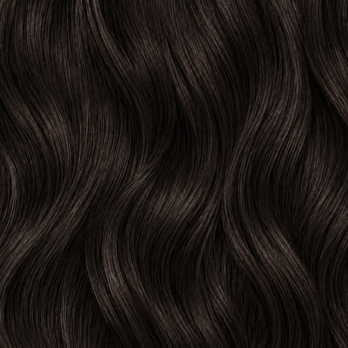 V-Shaped Aura Waves - Natural Black Brown - 1
