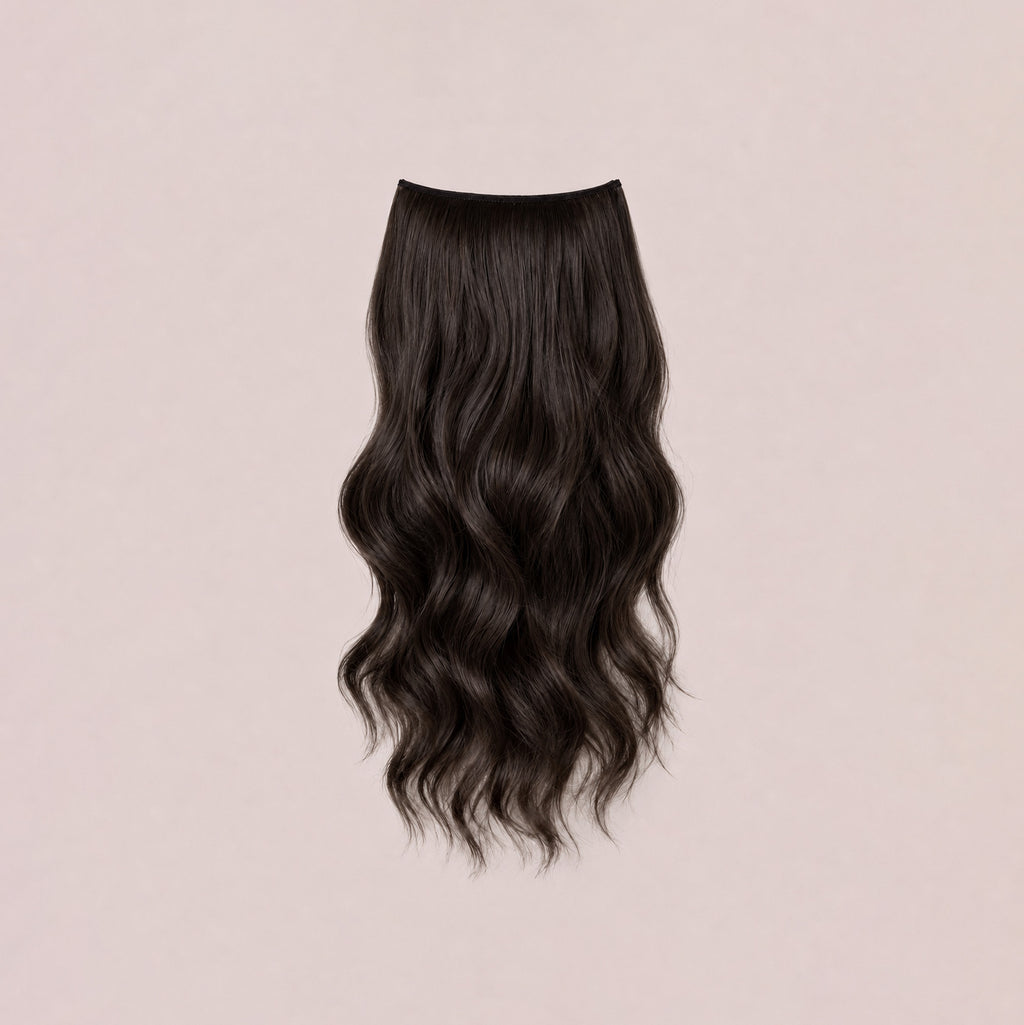 V-Shaped Aura Waves - Natural Black Brown - 5