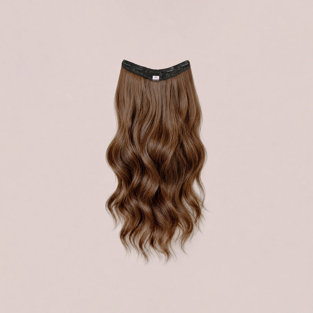V-Shaped Aura Waves - Chestnut Brown - 6